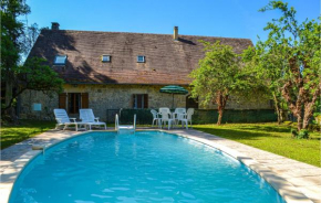 Awesome home in Saint Rabier with Outdoor swimming pool and 4 Bedrooms